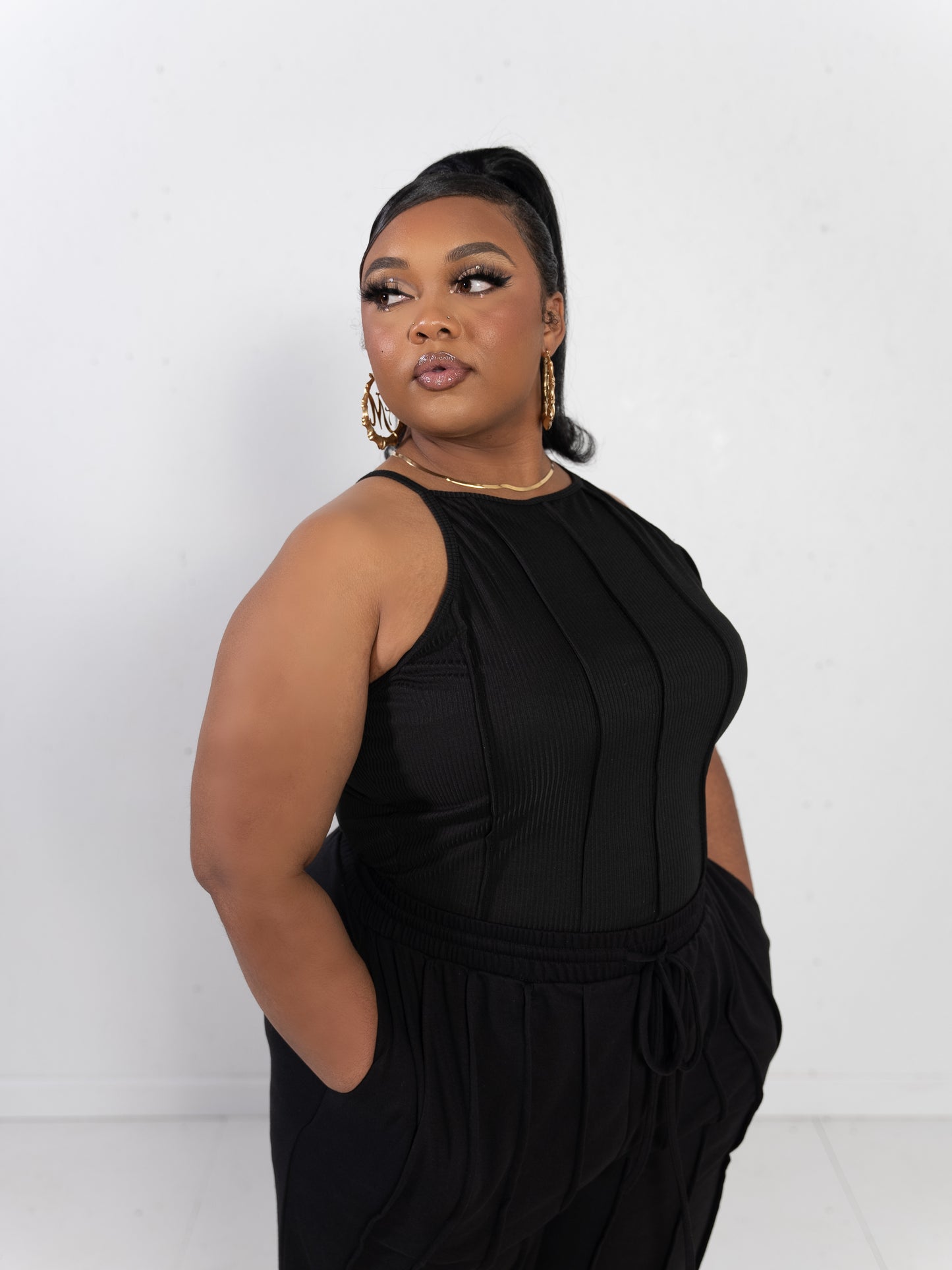 Show Stopper Black Curvy Set