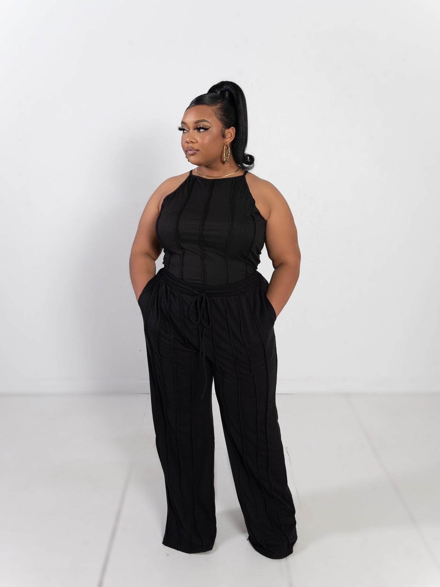 Show Stopper Black Curvy Set
